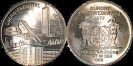 Allemagne - DDR | RDA - Médaille 1977 Kurort Oberwiesenthal - B011 - Monarquía/ Nobleza