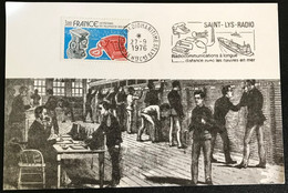 Haute-Garonne - Saint-Lys - Flamme - Saint-Lys-Radio - Radio Maritime - Radiocommunication - 27 Septembre 1976 - Mechanical Postmarks (Advertisement)
