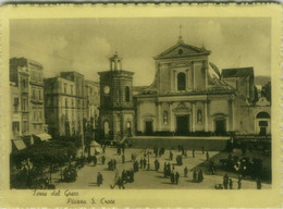 TORRE DE L GRECO - PIAZZA S. CROCE. - SPEDITA 1950  ( 8743) - Torre Del Greco