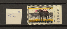 Congo  Ocb Nr :  REVERSED 405a  ** MNH (zie  Scan) - Nuovi