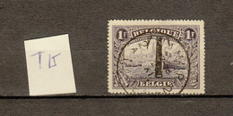 Belgie - Belgique  Ocb Nr :  TX25A  T15  (zie  Scan) - Briefmarken