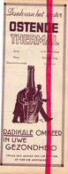 Pub Reclame - Ostende Thermal Oostende  - Orig. Knipsel Coupure Tijdschrift Magazine - 1935 - Publicités