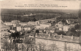 Pons * Vue Générale Prise Du Haut De La Tour Vers L'école Supérieure De Garçons * Panorama - Pons