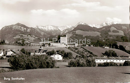 Burg Sonthofen - Imbergerhorn - Breitenberg - Rotspitze - Daumen - Old Postcard - 1956 - Germany - Used - Sonthofen