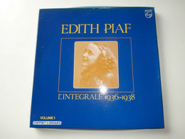 Edith Piaf L'intégrale 1936-1938 Coffret 3 Disques Vinyl 33T - Lug & Semic
