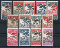 Wallis & Futuna Taxe N°11* à 23* Neufs Charnières TB Cote 16,00€ - Timbres-taxe