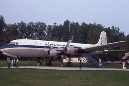 ADRIA AIRWAYS  DC 6    / SLIDE / DIAPOSITIVE KODAK ORIGINAL - Dias