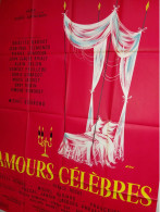 "AMOURS CELEBRES" B. Bardot, Belmondo, Brasseur, Brialy, Delon...1961 - 160x120 - TTB - Posters