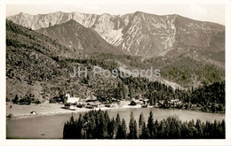 Spitzingsee Mit Sonnwendjoch - Blick Auf St Bernard U Wurzhutte - Old Postcard - 1954 - Germany - Used - Schliersee