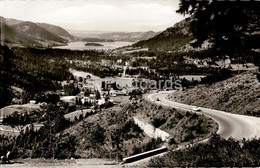 Blick Uber Die Spitzingstrasse Auf Den Schliersee - 1963 - Germany - Used - Schliersee