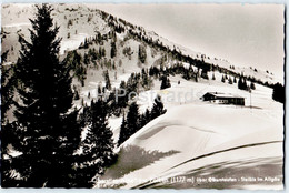 Oberstieg Alpe Am Falken Uber Oberstaufen - Steibis I Allgau - Old Postcard - 1956 - Germany - Used - Oberstaufen