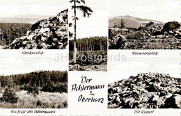 Der Achtermann Im Oberharz - Brockenblick - Wurmbergblick - Die Kuppe - Old Postcard - Germany - Unused - Harzgerode