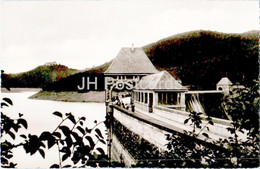 Edersee Sperrmauer Mit Burg Waldeck - Old Postcard - Germany - Unused - Edersee (Waldeck)