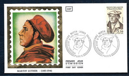 A9 - Enveloppe Premier Jour - FDC - Martin Luther - 1983 - 1980-1989