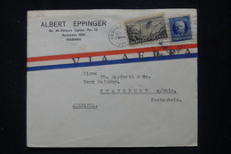 CUBA - Enveloppe Commerciale De Habana Pour L'Allemagne En 1934  - L 111848 - Brieven En Documenten