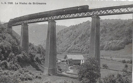 ST.URSANNE → Le Viaduc Avec Train, Ca.1910 - Saint-Ursanne