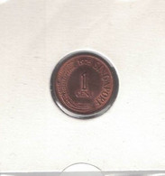 Singapore 1 Cent 1967 , UNC - Singapour