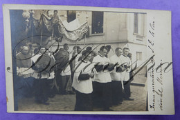 Fotokaart Carte Photo  Inauguration E. Le Cardinal Mercier. (Mechelen 25-03-1907 ) - Autres & Non Classés
