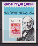 TRISTAN  DA  CUNHA    1979    Death  Centenary  Of  Sir  Rowland  Hill    Sheetlet    MNH - Tristan Da Cunha