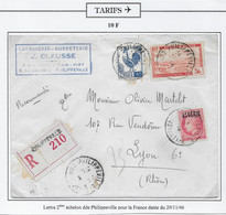 Algérie Poste Aérienne - Oblitérations - Lettre - Airmail