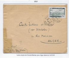 Algérie Poste Aérienne - Oblitérations - Lettre - Airmail