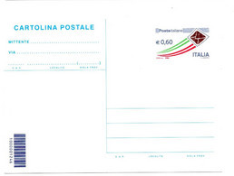 ITALIA CARTOLINA POSTALE  - POSTA ORDINARIA € 0,60 - NUOVA -  ANNO 2009 - Interi Postali