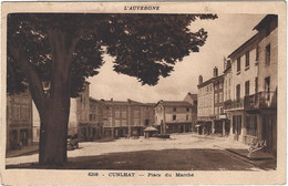 63   Cunlhat  -   Place Du Marche - Cunlhat