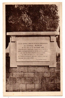 Près  VERDUN-- REGRET -- Plaque Apposée Sur L'ancien Poste De Commandement Du Général Mangin.............à Saisir - Verdun