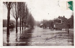 BOULOGNE-BILLANCOURT Inondations  1910 Quai - Boulogne Billancourt