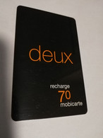 FRANCE/FRANKRIJK   ORANGE  70  FRANC / DEUX - LA MOBICARTE /RECHARGE    PREPAID  USED    ** 6639** - Voorafbetaalde Kaarten: Gsm