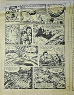Coupure De Presse La Légende De DAVY CROCKETT 25cmX18 De Walt Disney 9/11/1958 - Lug & Semic