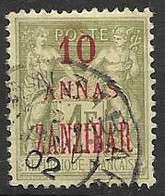 Zanzibar VFU 30 Euros YT 29 - Used Stamps