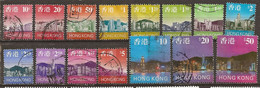 Hong Kong 1997 Panoramic Views Obl (20$ Not Counted) - Gebruikt