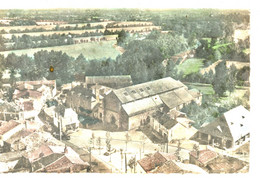 EN AVION AU DESSUS DE SAINT PHILBERT DE GRAND LIEU EGLISE ABBATIALE CAROLINGIENNE VUE AERIENNE LAPIE - Saint-Philbert-de-Grand-Lieu