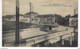 64 ( Pyrenees Atlantiques ) - HENDAYE - Le Nouveau Pont Central Pour La Plage ( Tramway ) - Hendaye