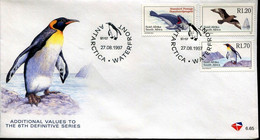 South Africa SA 1997 Official FDC Cover Definitive Series Penguin, Seal, Seagul , Bird , Polar , Animal  (**) - Covers & Documents