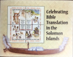 Solomon Islands 2010 Bible Translation Minisheet MNH - Salomoninseln (Salomonen 1978-...)