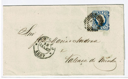 Portugal, 1857, # 12, Porto-Valença - Cartas & Documentos