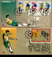 South Africa SA 1996 FDC Cover Football , Scoccer, Games , Sport ,3 FDC In This Set  (**) - Covers & Documents