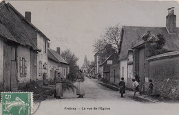 Froissy.  La Rue De L'Eglise - Froissy