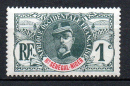 Col24 Colonies Haut Sénégal & Niger N° 1 Neuf X MH Cote : 2,00  € - Unused Stamps