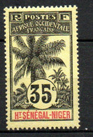 Col24 Colonies Haut Sénégal & Niger N° 10 Neuf X MH Cote : 9,00  € - Unused Stamps