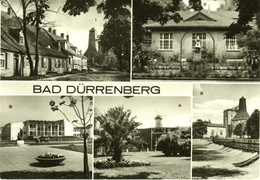 Bad Dürrenberg Bei Merseburg 1986 " 5-geteilte Karte Sehendwürdigkeiten " Bedarf Nach Köln - Merseburg
