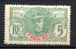 Col24 Colonies Haut Sénégal & Niger N° 4a Sans Accent Neuf X MH Cote : 90,00  € - Unused Stamps