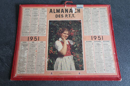 Almanach Des PTT 1951 - Grand Format : 1941-60