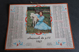 Almanach Des PTT 1961 - Grand Format : 1961-70