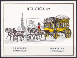 BELGIQUE - Exposition Philatélique Mondiale BELGICA 82 - Yvert Bloc  59  ** MNH - Neufs - Unused Stamps