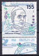 # (3598) BRD 2021 200. Geburtstag Von Sebastian Kneipp O/used (A1-42) - Gebruikt