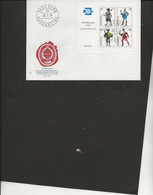 SUISSE - BLOC FEUILLET N° 22 SUR LETTRE FDC  ANNEE 1974 - Bloques & Hojas