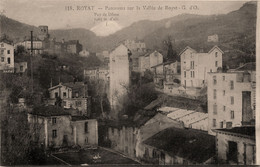 Royat * Panorama Sur La Vallée De La Ville - Royat